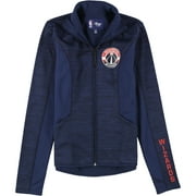 G-III Sports Womens Washington Wizards Fleece Jacket, Blue, Small